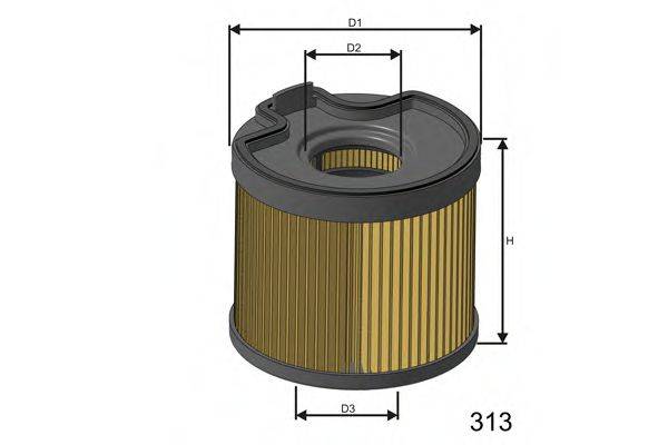 MISFAT F691 Паливний фільтр