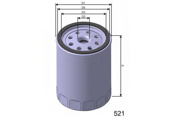 MISFAT Z232 Масляний фільтр