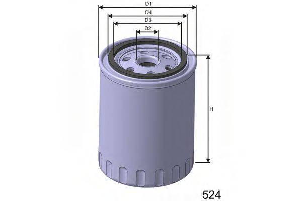 MISFAT Z127 Масляний фільтр