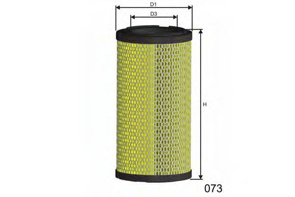 MISFAT R284 Повітряний фільтр