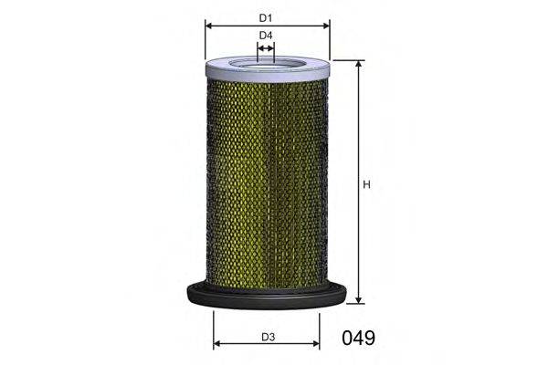 MISFAT R894 Повітряний фільтр