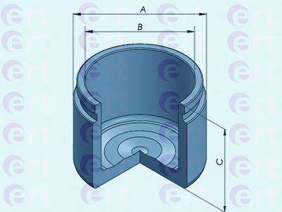 ERT 150928C Поршень, корпус скоби гальма