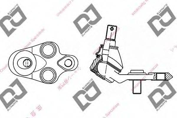 DJ PARTS DB1004 несучий / напрямний шарнір