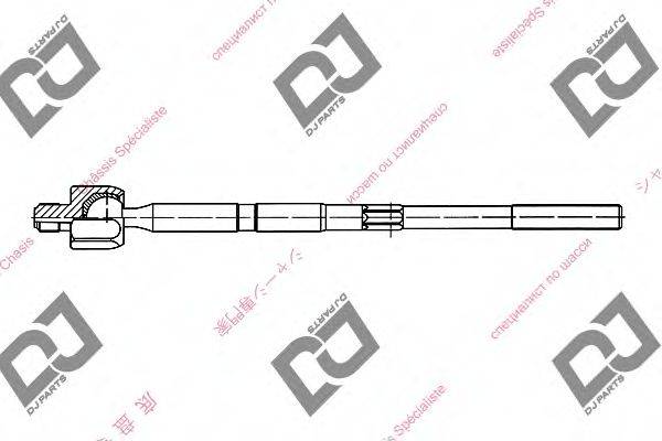 DJ PARTS DR1126 Осьовий шарнір, рульова тяга