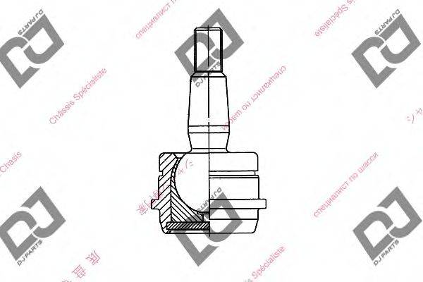 DJ PARTS DB1044 несучий / напрямний шарнір