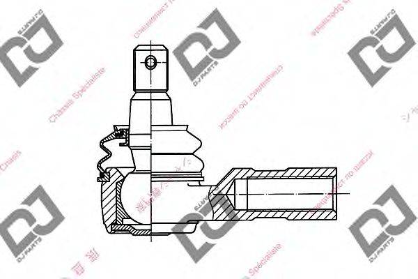 DJ PARTS DE1083 Наконечник поперечної кермової тяги