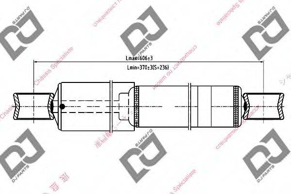 DJ PARTS DS1060GT Амортизатор