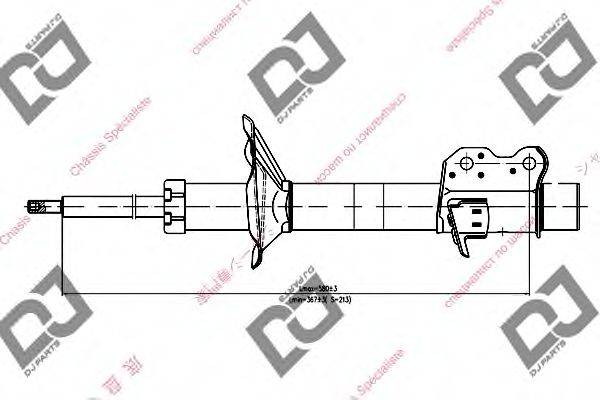 DJ PARTS DS1111GS Амортизатор