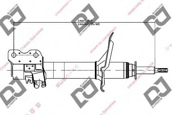 DJ PARTS DS1125GS Амортизатор