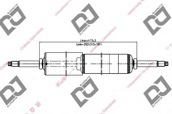 DJ PARTS DS1129GT Амортизатор