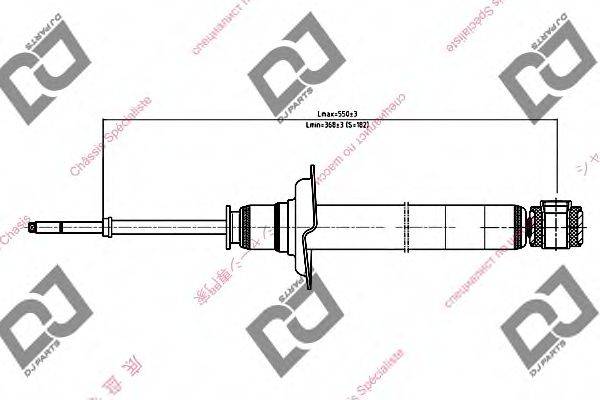 DJ PARTS DS1160HT Амортизатор