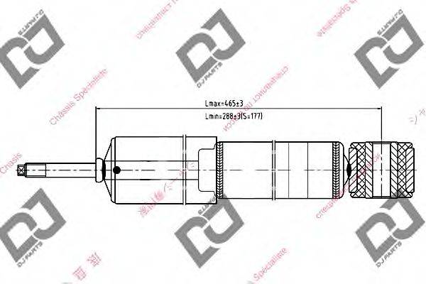 DJ PARTS DS1089GT Амортизатор