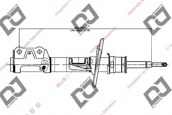 DJ PARTS DS1301GS Амортизатор