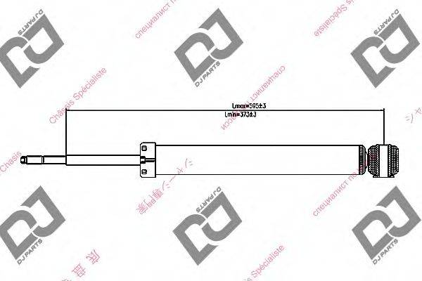 DJ PARTS DS1369GT Амортизатор