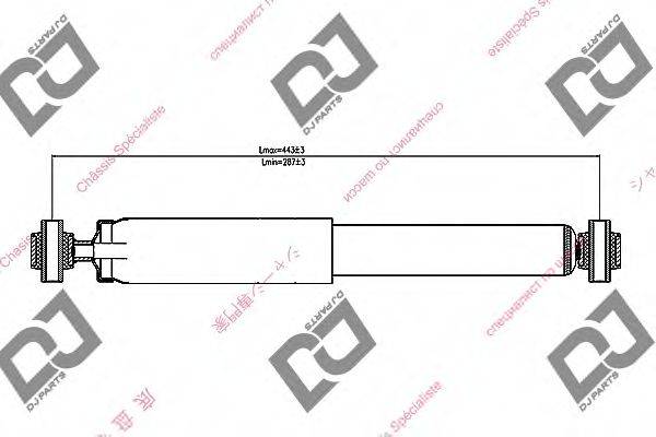 DJ PARTS DS1446GT Амортизатор