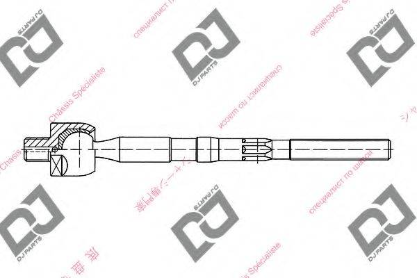 DJ PARTS DR1054 Осьовий шарнір, рульова тяга