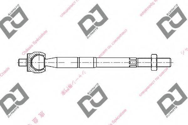 DJ PARTS DR1008 Осьовий шарнір, рульова тяга