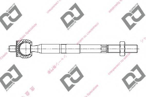 DJ PARTS DR1184 Осьовий шарнір, рульова тяга