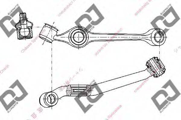 DJ PARTS DA1515 Важіль незалежної підвіски колеса, підвіска колеса