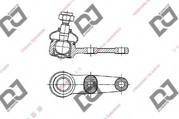 DJ PARTS DB1063 несучий / напрямний шарнір