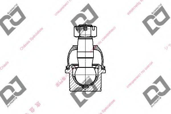 DJ PARTS DB1141 несучий / напрямний шарнір