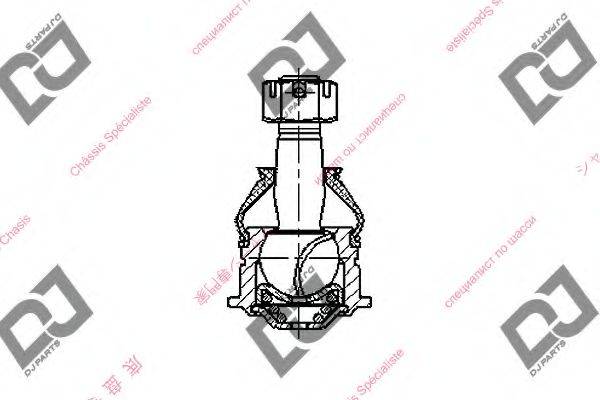 DJ PARTS DB1296 несучий / напрямний шарнір