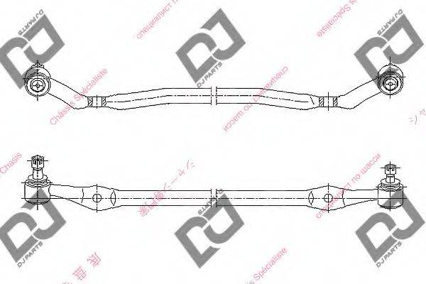 DJ PARTS DC1035 Поздовжня рульова тяга