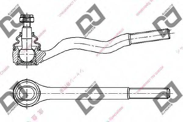 DJ PARTS DE1120 Наконечник поперечної кермової тяги