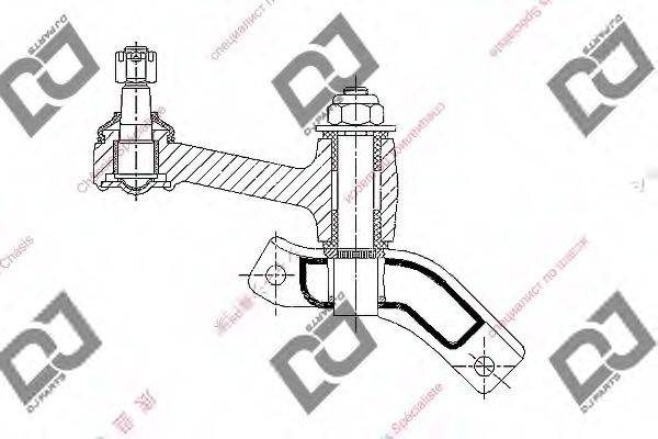 DJ PARTS DI1006 Маятниковий важіль