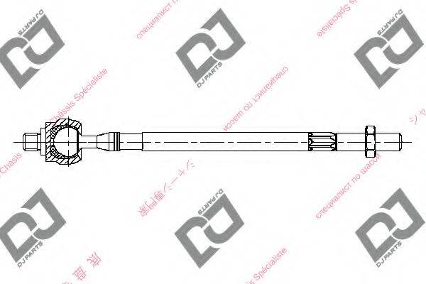 DJ PARTS DR1113 Осьовий шарнір, рульова тяга