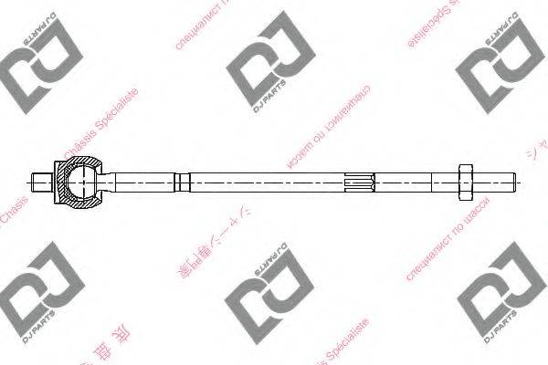 DJ PARTS DR1171 Осьовий шарнір, рульова тяга