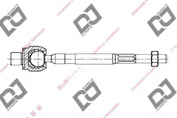 DJ PARTS DR1215 Осьовий шарнір, рульова тяга