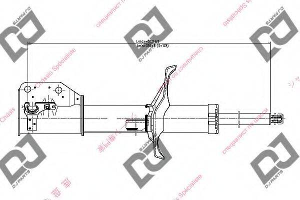 DJ PARTS DS2210GS Амортизатор