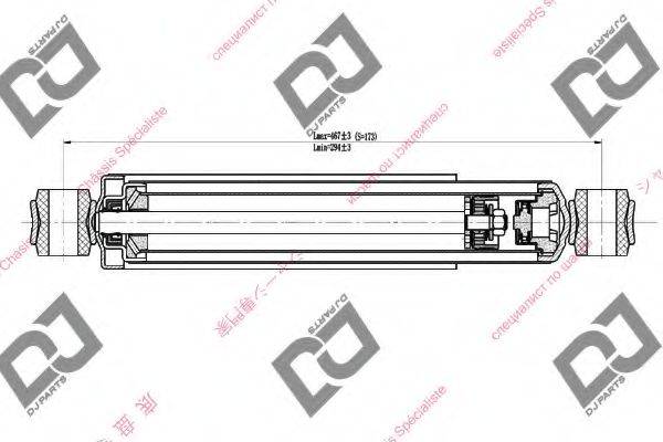 DJ PARTS DS1593HT Амортизатор