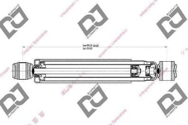 DJ PARTS DS1558GT Амортизатор