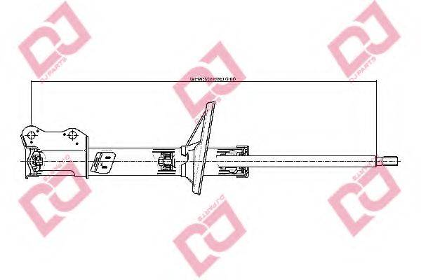 DJ PARTS DS1688GS Амортизатор