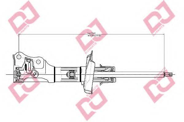 DJ PARTS DS1742GS Амортизатор