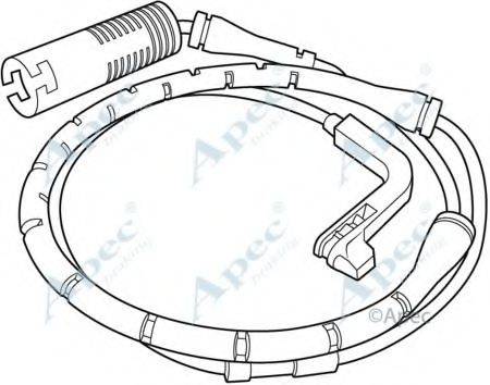 APEC BRAKING WIR5193 Покажчик зносу, накладка гальмівної колодки