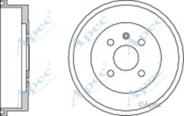 APEC BRAKING DRM9525 Гальмівний барабан