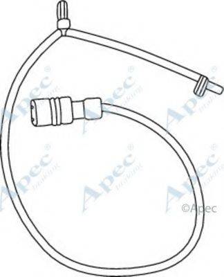 APEC BRAKING WIR5205 Покажчик зносу, накладка гальмівної колодки