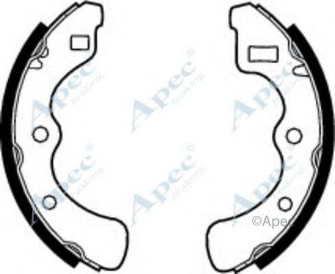 APEC BRAKING SHU323 Гальмівні колодки