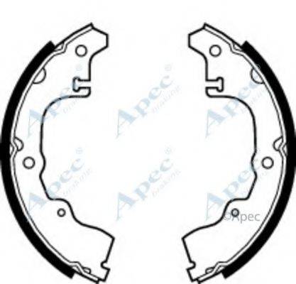 APEC BRAKING SHU381 Гальмівні колодки