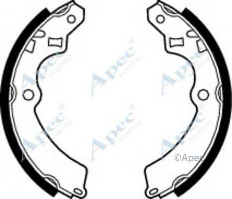 APEC BRAKING SHU405 Гальмівні колодки