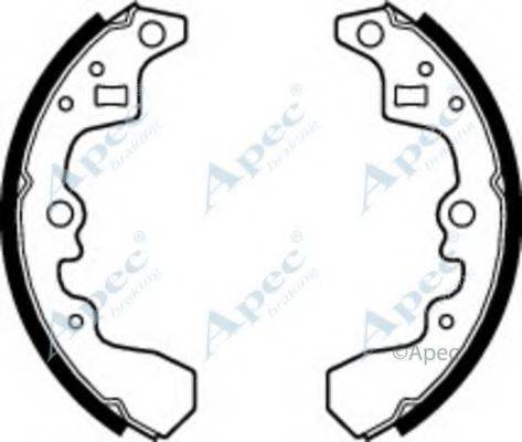 APEC BRAKING SHU409 Гальмівні колодки