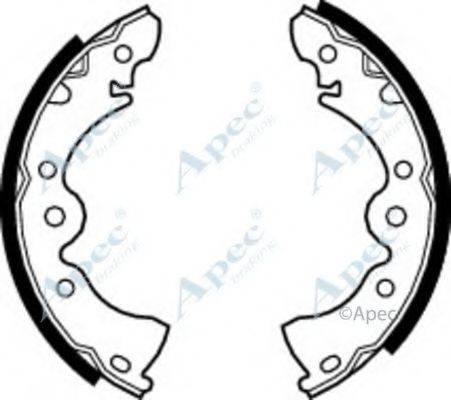 APEC BRAKING SHU421 Гальмівні колодки