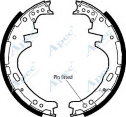 APEC BRAKING SHU422 Гальмівні колодки