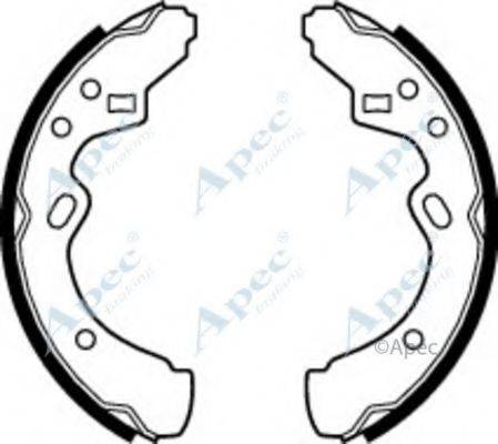 APEC BRAKING SHU433 Гальмівні колодки