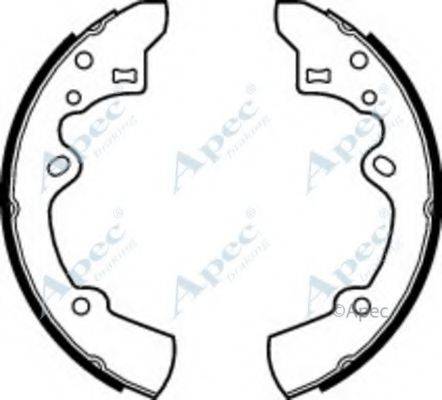 APEC BRAKING SHU463 Гальмівні колодки