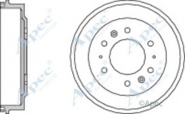 APEC BRAKING DRM9714 Гальмівний барабан