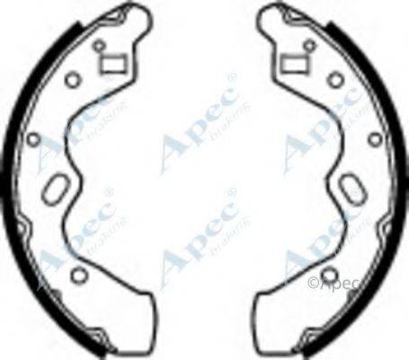 APEC BRAKING SHU595 Гальмівні колодки